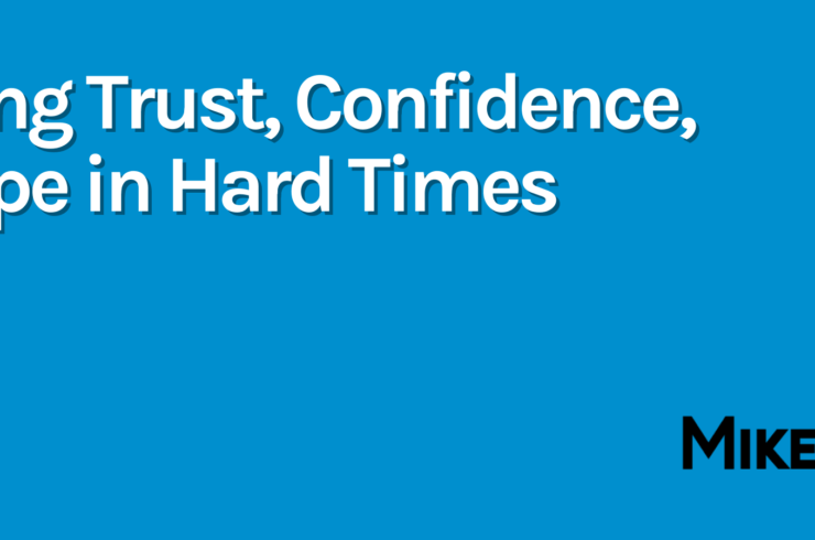 Restoring Trust Confidence and Hope in Hard Times poster